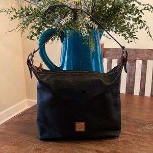 Dooney & Bourke Black Leather Hobo